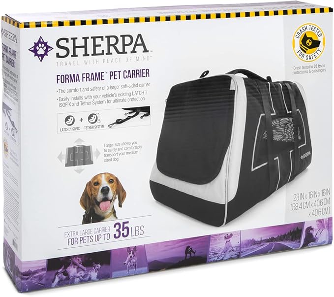 Sherpa Forma Frame Crash-Tested Travel Pet Carrier - Image 6