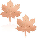 99.99% Pure Copper Bird Bath Disk, 2 Pack 0.6mm Maple Leaf Bird Bath by RGJSTRORE