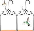 2 Pack Hummingbird Swings and Perches Metal Frames by Unknown