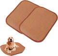 2 Pack Cat Cooling Mat Self Cool Pad Seats Summer Bamboo Rattan Woven Sleeping by Unknown
