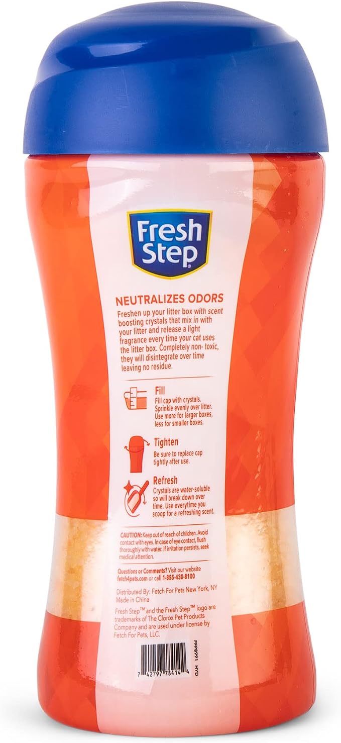Fresh Step Cat Litter Crystals Deodorizer, Non Toxic Odor Neutralizing Crystals - Image 2