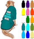Customized Dog Hoodie with Name Logo Personalized Text Soft & Warm by Mynvzrk
