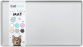 CatGuru Cat Food Mat, Small & Large Pet Feedingd Mat, 100% Waterproof Cat Mats by CatGuru