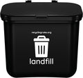 Hanging Wastebasket for Trash by RecyclingRules