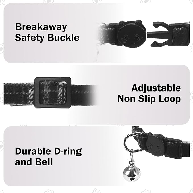 Airtag Cat Collar Breakaway, Cat Collar - Image 5