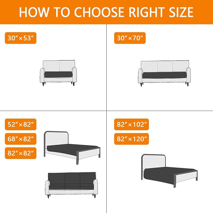 hyha Waterproof Dog Blanket, Soft Pet Bed Blankets, Waterproof Sofa Couch Cover - Image 9
