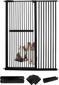 Lumizone Extra Tall Cat Gate 61.02" High Pressure Mounted Extra Wide by Lumizone