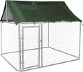 80"x80"x72" Outdoor Dog Kennel for Large Dogs by Unknown