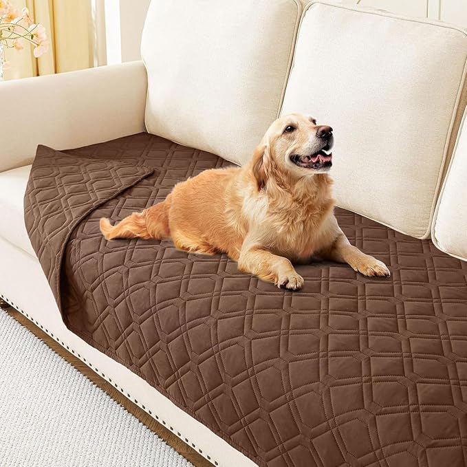 hyha Waterproof Dog Bed Blanket, Soft Pet Blankets, Waterproof Couch Cover by hyha