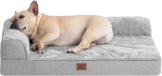 EHEYCIGA Orthopedic Dog Bed Medium Size Dogs, Memory Foam Dog Bed by EHEYCIGA