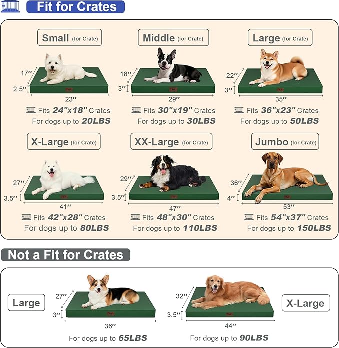 Outdoor All Weather Dog Bed, XXL Waterproof Dog Bed - Image 2