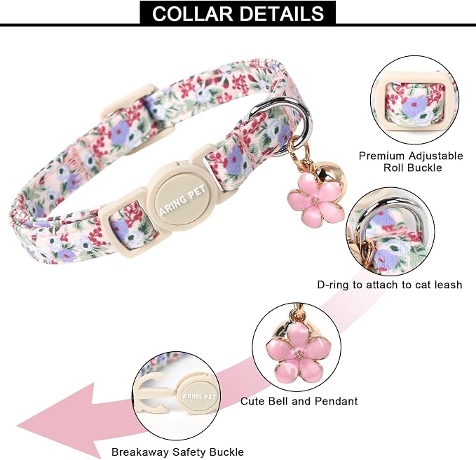 ARING PET 2 Pack Cat Collar-Cute Kitty Collars - Image 3