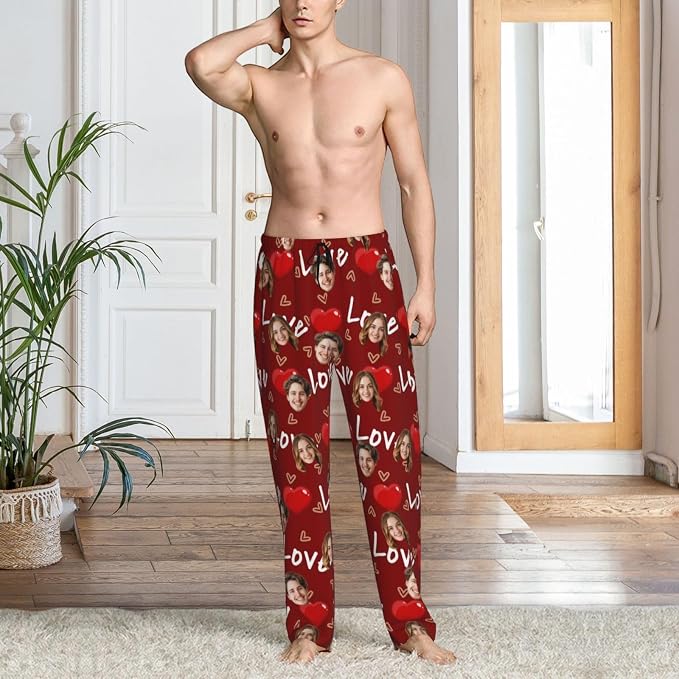 Personalized Pajama Pants For Men Women Custom Pajama Pants - Image 4