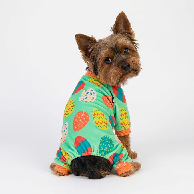 Fitwarm Easter Egg Dog Pajamas, Holiday Dog Clothes - Image 2
