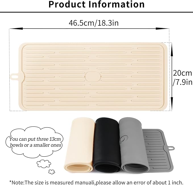 Ptlom Pet Placemat for Dog and Cat, Anti-Slip Waterproof Dogs Feeding Mat - Image 2