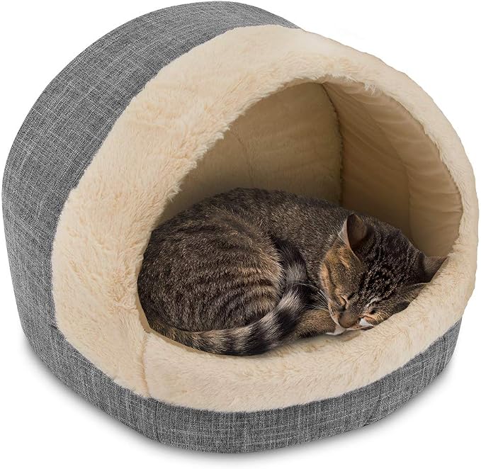 Best Pet Supplies Dog House Bed Crate Mat Tent Indoor Round Soft Plush - Image 2