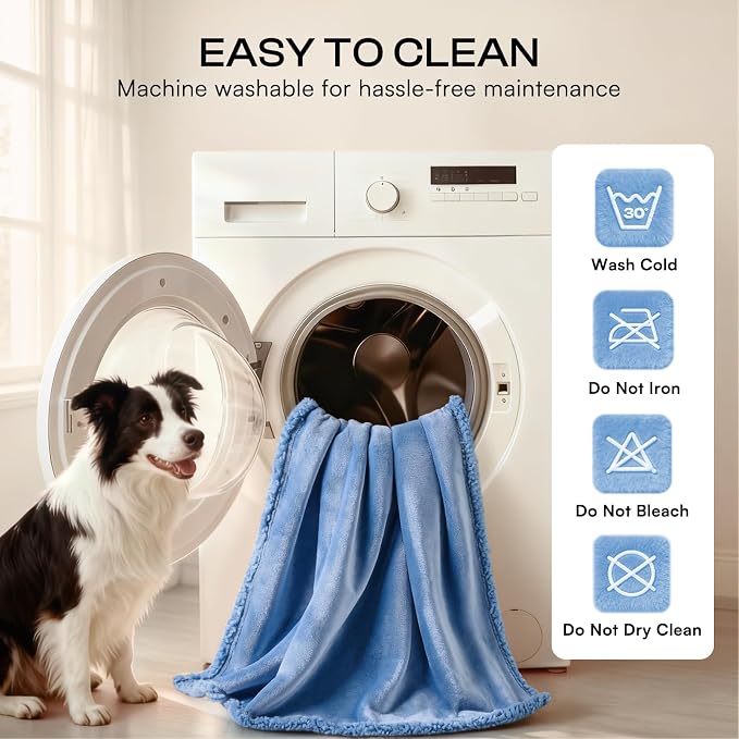 Luciphia Waterproof Pet Blanket, Liquid Pee Proof Dog Blanket - Image 8