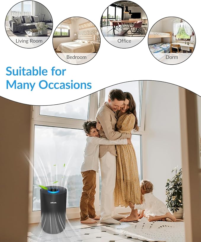 Air Purifiers for Home Bedroom, ADTARK Air Cleaner - Image 7