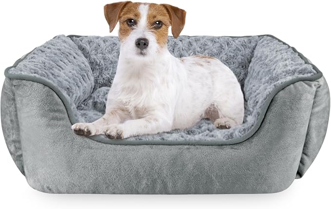 JOEJOY Rectangle Dog Bed for Large Medium Small Dogs by JOEJOY