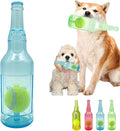 Tennis Ball in Bottle Dog Toy Reinforced and Thickened Rubber Bottle Dog Chew by Jatmira