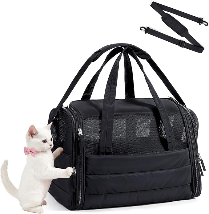 BAGSMART Cat Carrier: Soft-Sided Pet Carrier by BAGSMART
