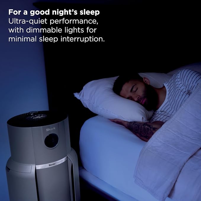 Shark Air Purifier for Home, NeverChange Max, 300 sq. ft. for Large Room - Image 11