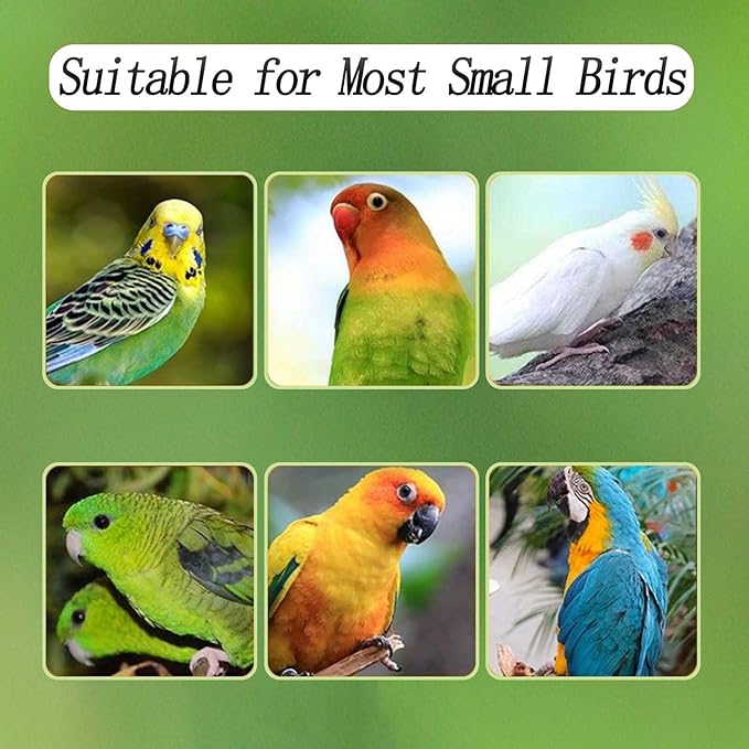 No Mess Bird Feeder for Cage, Automatic Acrylic No Mess Bird Feeder Cage for - Image 4