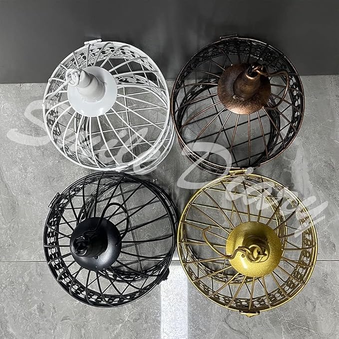 Round Birdcages Vintage Decorative Iron Bird cage Wedding Decor Flower cage - Image 5