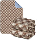 Non-Slip Bed Pads for Incontinence Washable, Waterproof Bed Pads, Bed Wetting by Brosive