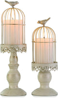 Birdcage Candle Holder Decorative Bird Cages by SZIQIQI