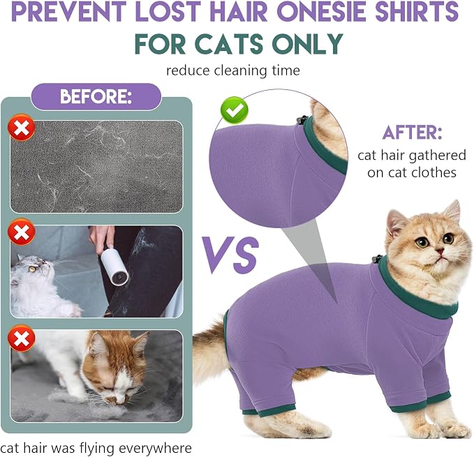 Sticky Cat Clothes Stretchy, Sphynx Hairless Sweater & Pajamas - Image 3