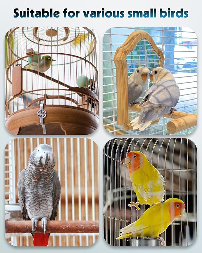 Pawfly Bird Water Dispenser, Automatic Water Feeder, Plastic Bird Cage Dispenser - Image 7