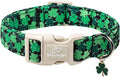 St Patricks Day Dog Collar for Small Dogs by Babolepet