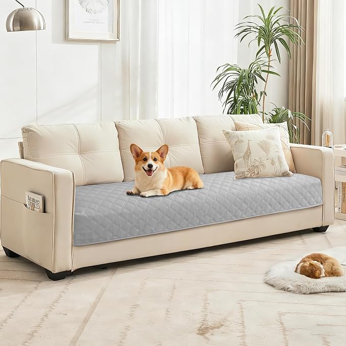 Waterproof Couch Covers for Pets, Waterproof Dog Bed Cover, Anti-Slip Soft Dog - Image 7