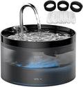 Cat Water Fountain Pet Fountain: 67oz/2L Cat Water Dispenser by GIOTOHUNPetLife