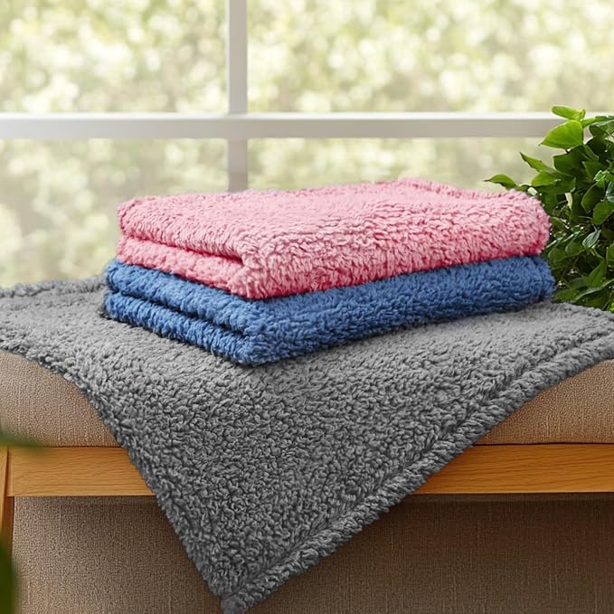 Luciphia 1 Pack 3 Calming Dog Blanket Fluffy Premium Fleece Pet Blankets Soft - Image 6