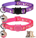 2PCS Breakaway Cat Collars by Baeuppit