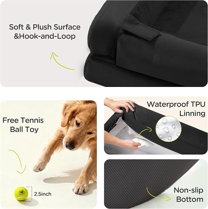 Extra Large Dog Bed, Orthopedic XL Washable Bed - Image 6
