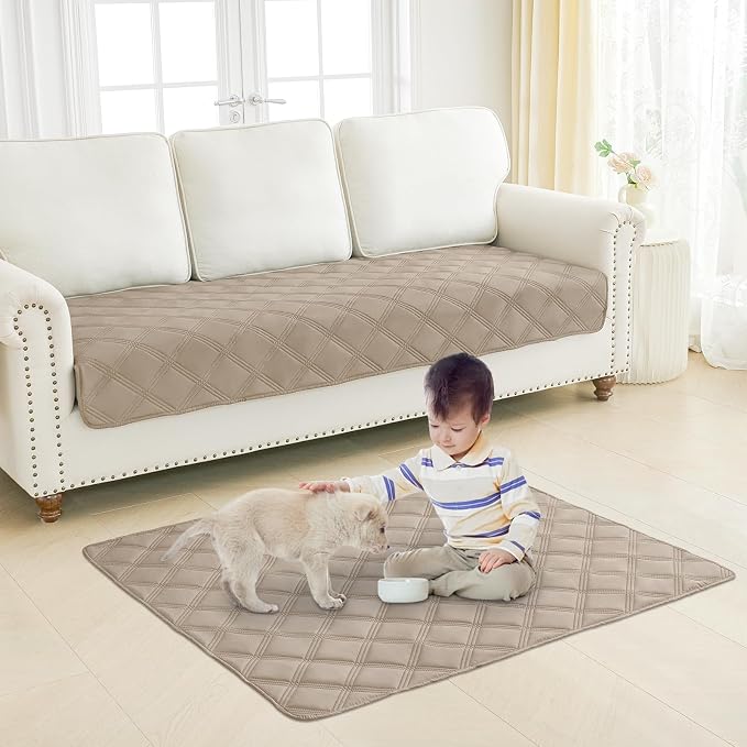 Smiry Waterproof Dog Bed Cover Blanket 40x70, Soft Reversible Pet Blanket - Image 7