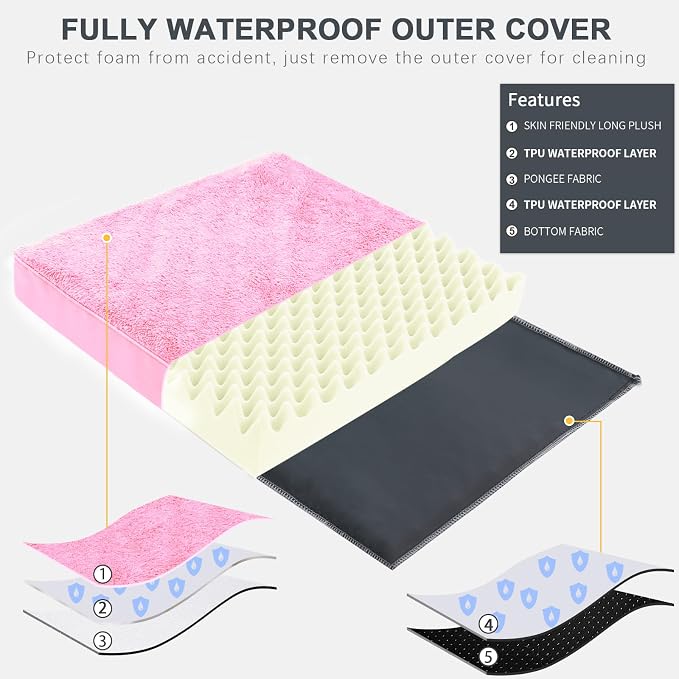 MIHIKK Waterproof Dog Beds Large Sized Dog Orthopedic Pet Beds - Image 3