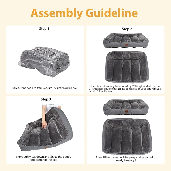 Orthopedic Dog Bed for Large Dogs - Image 4