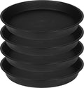 4 Pack of 16 inch Plant Saucer, Heavy Duty Plastic Plant Tray by Bleuhome