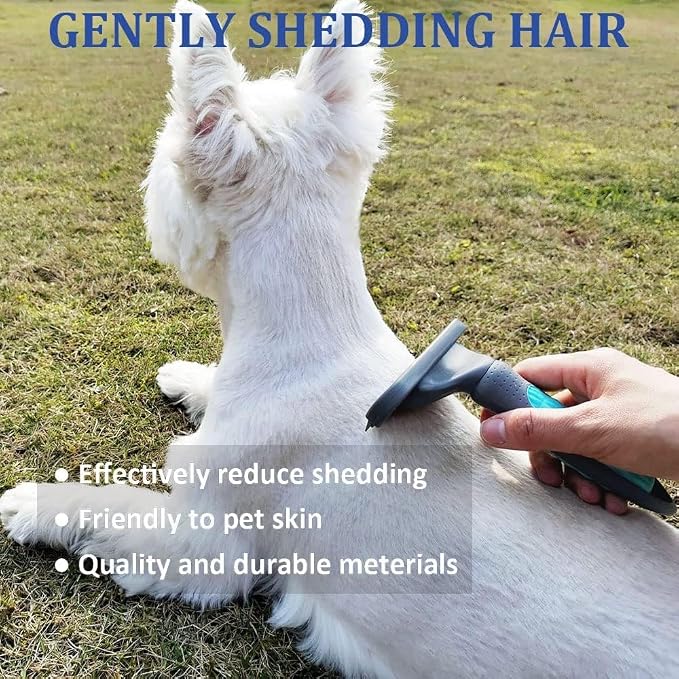 Dog Brush for Shedding Short Haired Dogs, Undercoat Deshedding Tool Set - Image 5