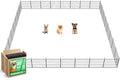 FXW MiniPaws Unleashed Dog Playpen, Expandable & Portable Design by FXW