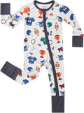 pureborn Baby Infant Boys Girls Sleeper Snug Fit Viscose from Bamboo Pajamas by pureborn