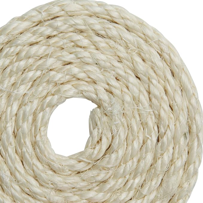 Natural Sisal Rope 1/4 Inch 32-Feet - Image 7