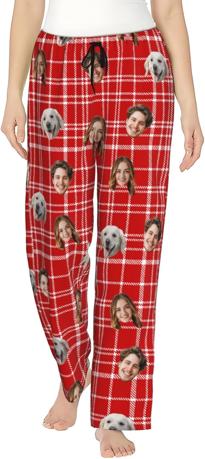 Personalized Pajama Pants For Men Women Custom Pajama Pants by Unknown