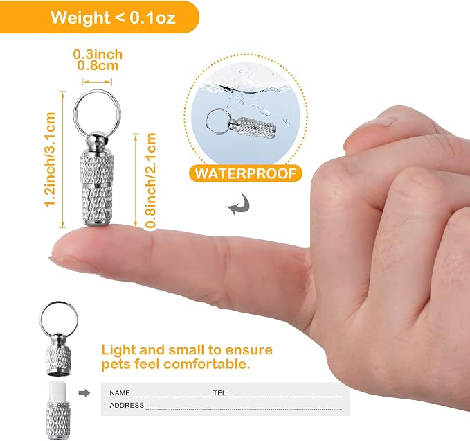 LLHK 2 Pack Breakaway Cat Collars & 2 Pcs Name Tags, Reflective Safety Kitten - Image 5