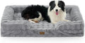 Orthopedic Dog Bed for Extra Large Dog, Soft and Warm Faux Fur Sofa for Giant by COZYKISS