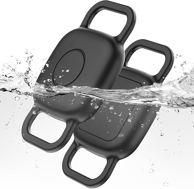 DDJ 2-Pack Dog Collar Holder for Tile Life360 Mate 2022 Tracker, Waterproof by DDJ